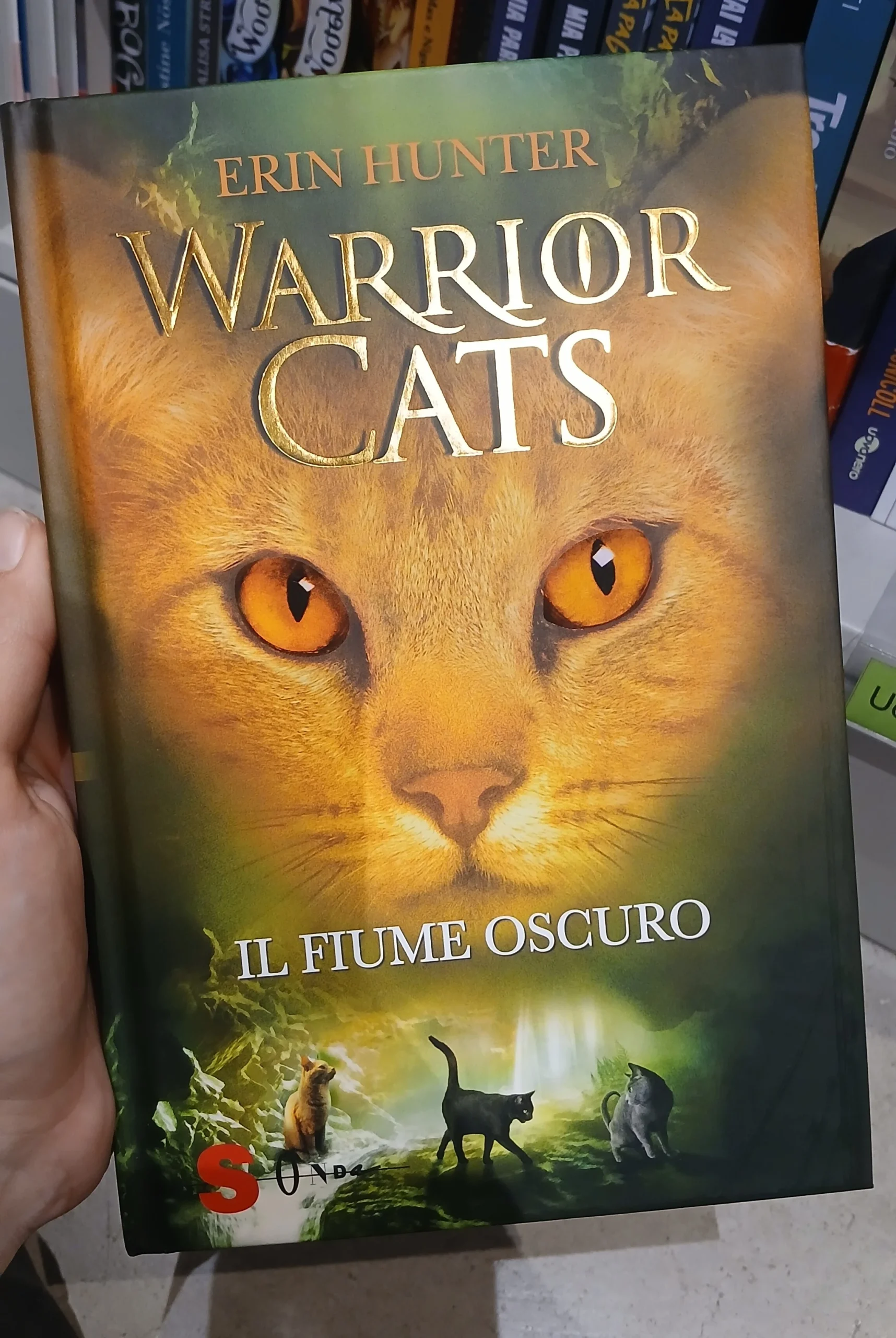 Warrior cats - Il Fiume oscuro, italští kočičí válečníci