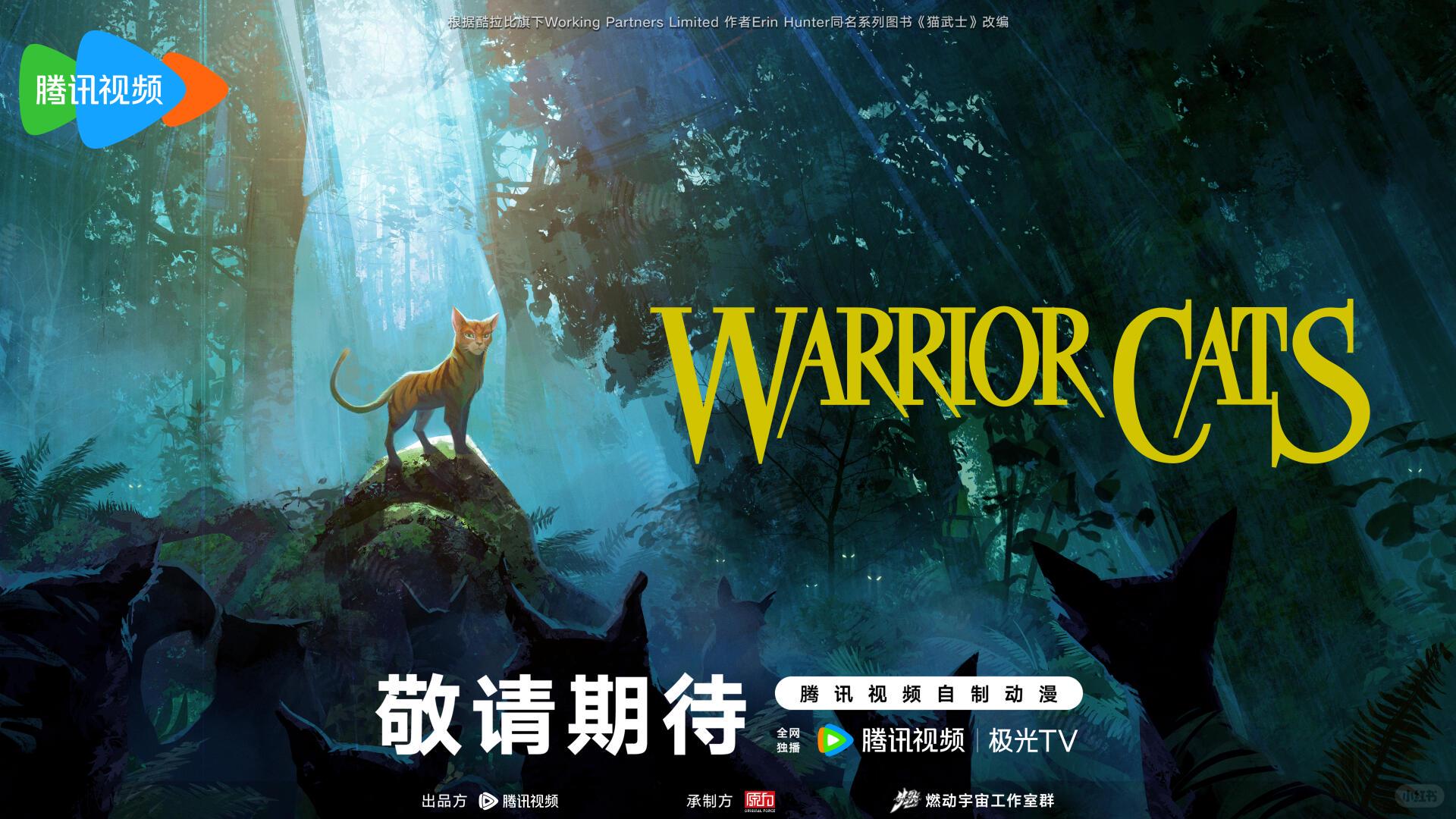 seriál Warrior cats, seriál Kočičí válečníci, vizualizace